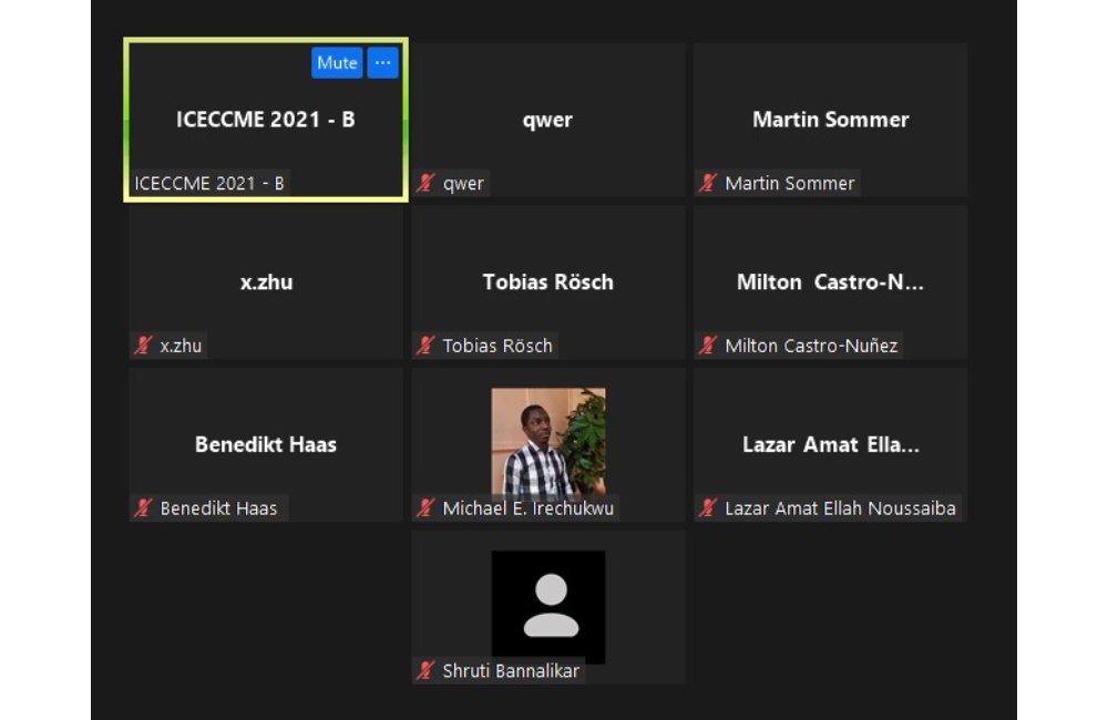 ICECCME 2021 Conference Photo Gallery