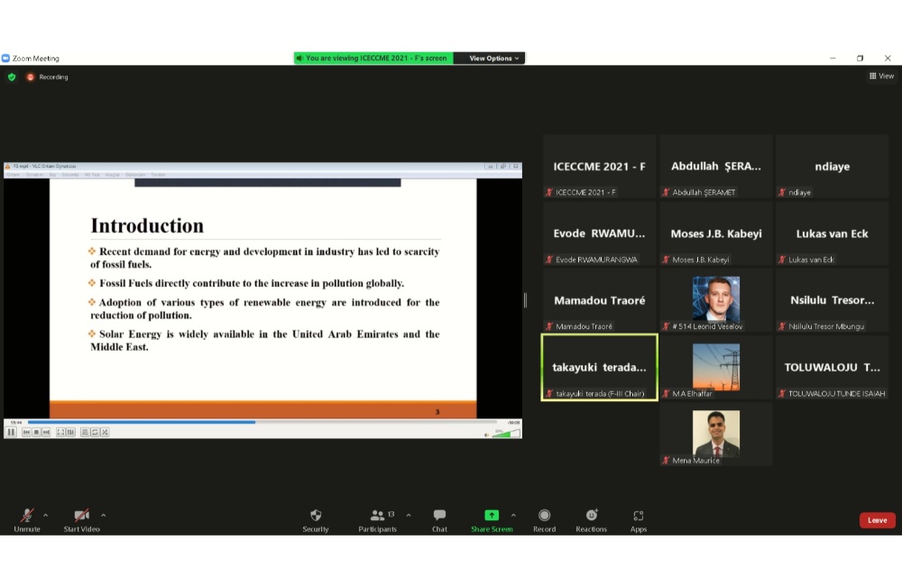 ICECCME 2021 Conference Photo Gallery